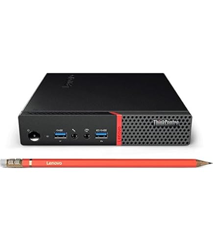 Amazon.com: Lenovo ThinkCentre M910q Tiny Desktop (Black